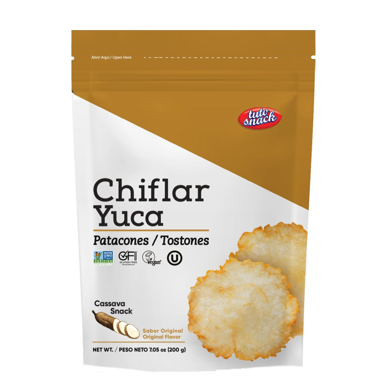 Cassava/Yuca Patacon Chips Chiflar