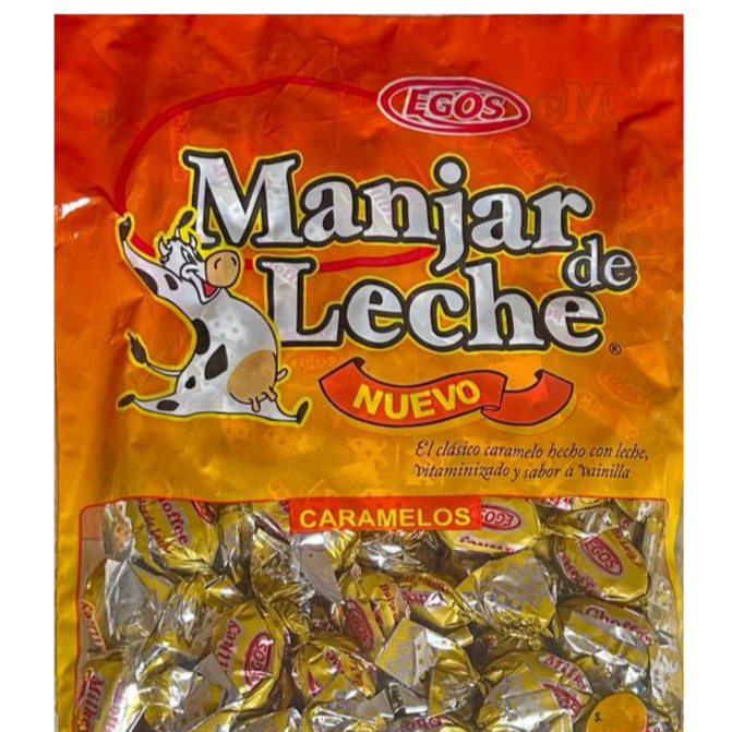 Caramelos de Manjar de leche Egos