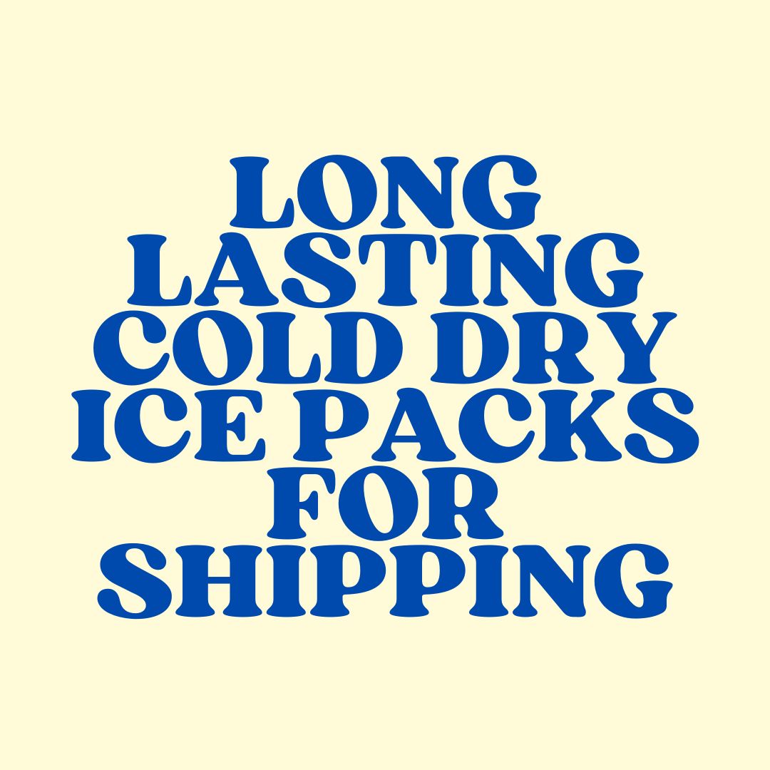 Long Lasting Cold Dry Ice Packs for Shipping