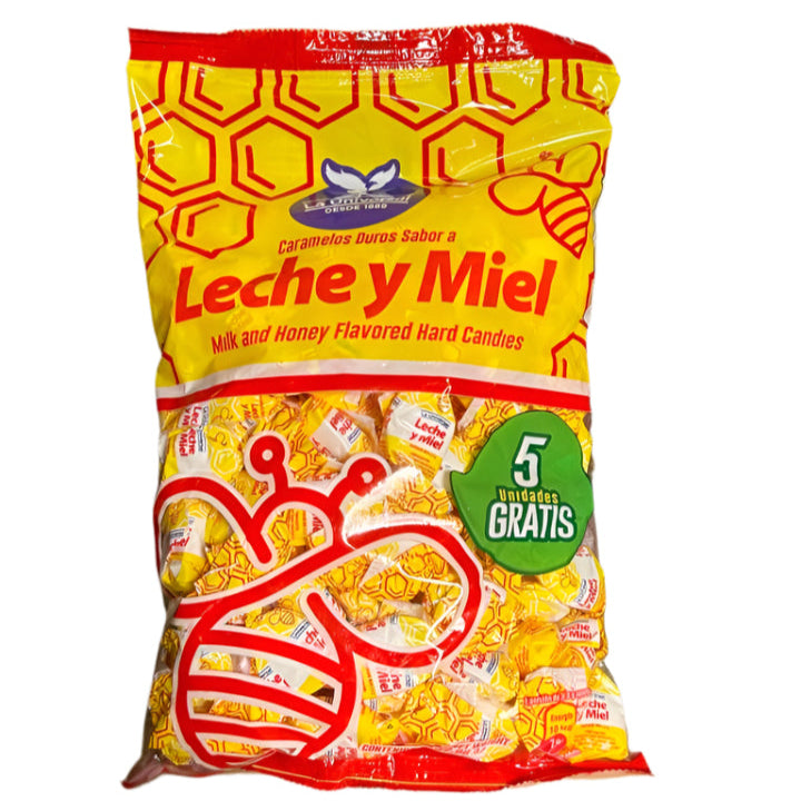 Milk and Honey Flavored Hard Candies La Universal