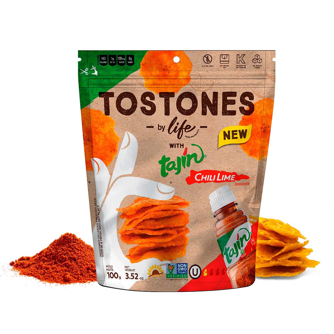 Tostones by Chifletón with Tajín